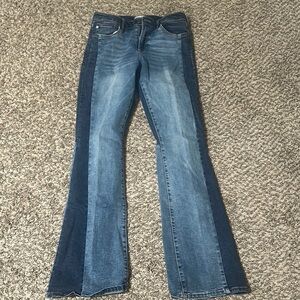 Boho Retro Women's Blue Jeans